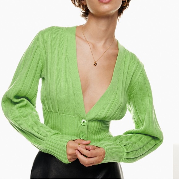 Wilfred Sweaters - Wilfred
Plunge Front Cardigan
